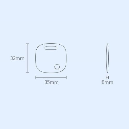 Baseus Intelligent T2 Pro, anti-loss device (white)