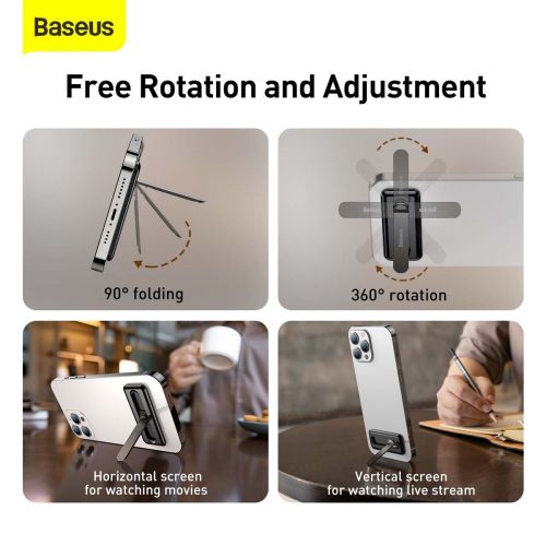 Baseus Foldable Bracket for Phone (Black)