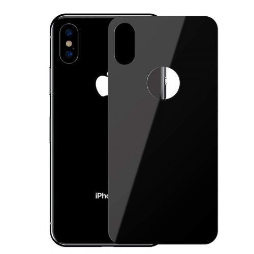 Baseus iPhone Xs 0.3 mm Full coverage curved T-Glass rear Protector Black (SGAPIPH58-BM01)
