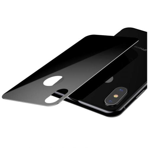 Baseus iPhone Xs 0.3 mm Full coverage curved T-Glass rear Protector Black (SGAPIPH58-BM01)