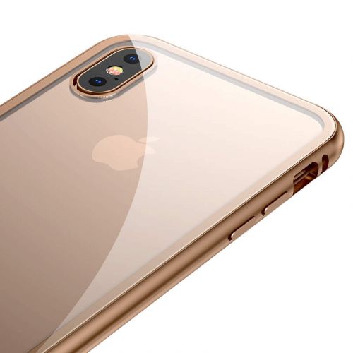 Baseus iPhone Xs Max case Magnetite hardware Gold (WIAPIPH65-CS0V)