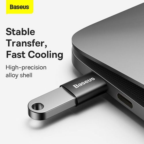 Baseus Ingenuity USB-C to USB-A adapter OTG (Black)