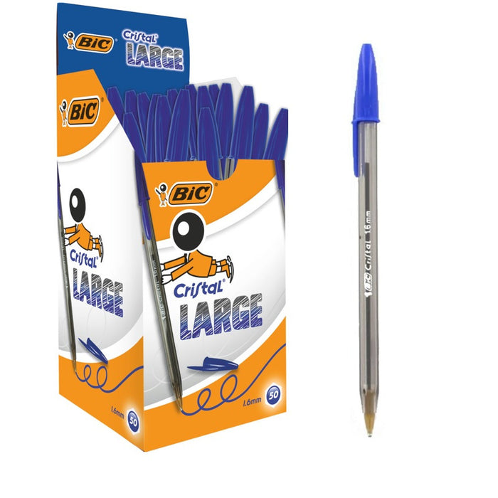 CHEMICAL CRISTAL LARGE 1.6 BLUE 50 BIC