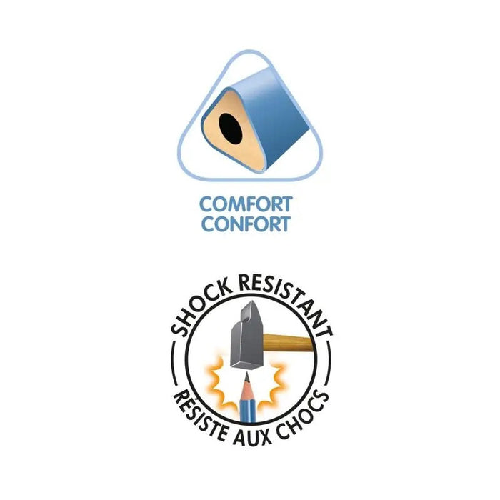 PENCIL WITHOUT RUBBER EVOLUTION TRIANGULAR B4 BIC