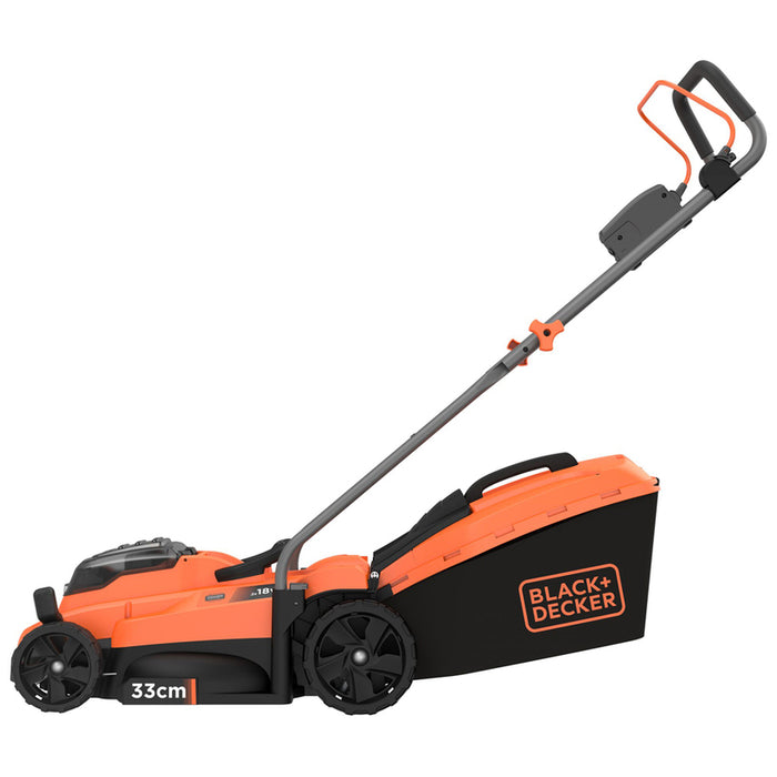 BATTERY MOWER BLACK&DECKER BCMW3318L2-QW 18 V, MOWING WIDTH 33.00 cm, NUMBER OF BATTERIES 2, 2.50 Ah