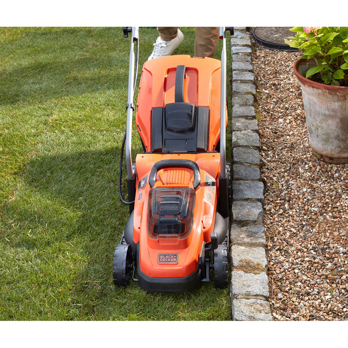 BATTERY MOWER BLACK&DECKER BCMW3318L2-QW 18 V, MOWING WIDTH 33.00 cm, NUMBER OF BATTERIES 2, 2.50 Ah