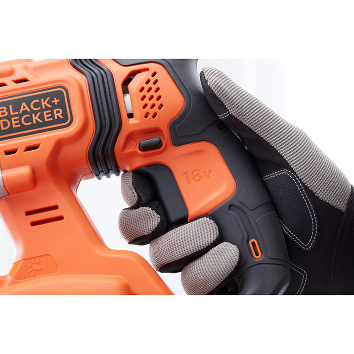 BATTERY BRUSHLESS PUNCH BLACK&DECKER BCD900M1K-QW 18 V, 1.20 J, SDS PLUS, NUMBER OF BATTERIES 1, 4.00 Ah, CASE