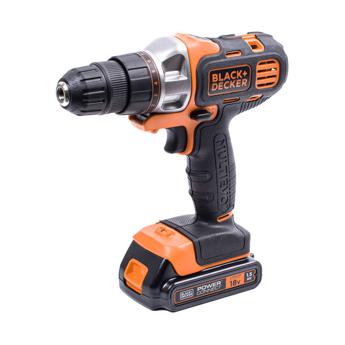 BATTERY MULTIFUNCTION TOOL BLACK&DECKER MT218S1A-QW 18 V, 21.00 nm, NUMBER OF BATTERIES 1, 1.50 Ah
