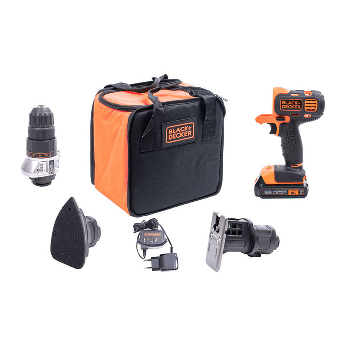 BATTERY MULTIFUNCTION TOOL BLACK&DECKER MT218S1A-QW 18 V, 21.00 nm, NUMBER OF BATTERIES 1, 1.50 Ah