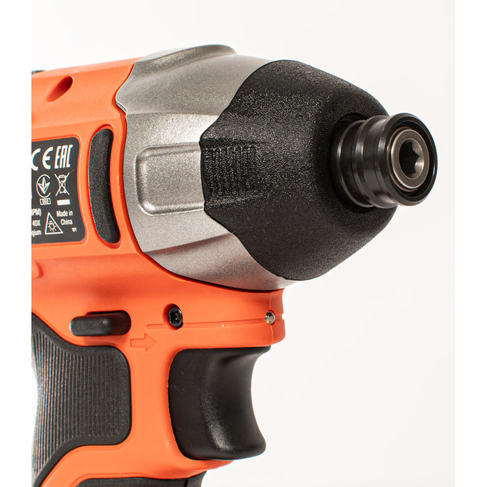 BLACK&DECKER BDCIM18D1A-QW CORDLESS IMPACT DRIVER 18 V, 155.00 nm, NUMBER OF BATTERIES 1, 2.00 Ah