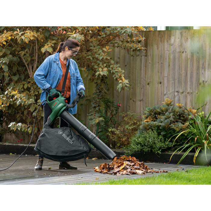 LEAF COLLECTOR BOSCH UNIVERSAL GARDEN TIDY 3000 W, MAXIMUM BLOW SPEED 285 km/h