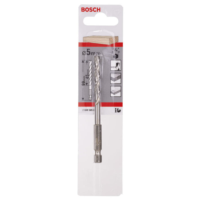 WOOD DRILL BOSCH 5X52X99