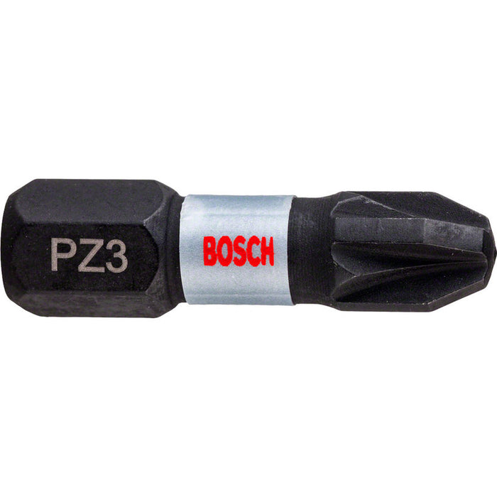 IMPACT BITS PZ3 2 NUMBER 25 MM BOSCH IMPACT CONTROL