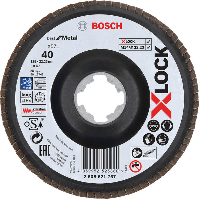 X-LOCK BOSCH FLAT DISC