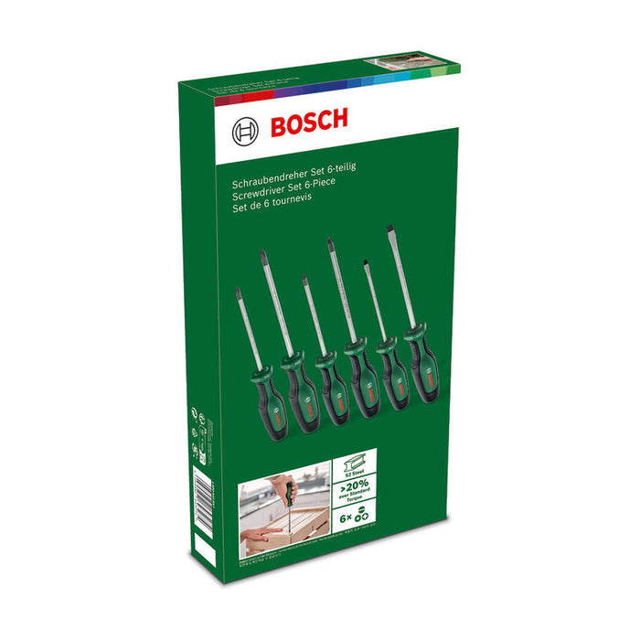 SCREWDRIVER SET 6 PIECES BOSCH