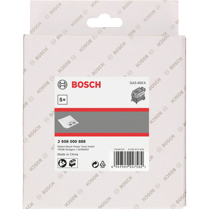 PLASTIC BAG FOR BOSCH GAS 400 A