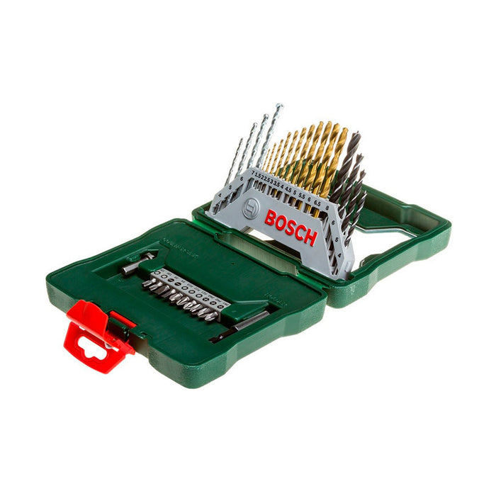DRILL AND BITS SET BOSCH X-LINE TITANIUM 30 PCS