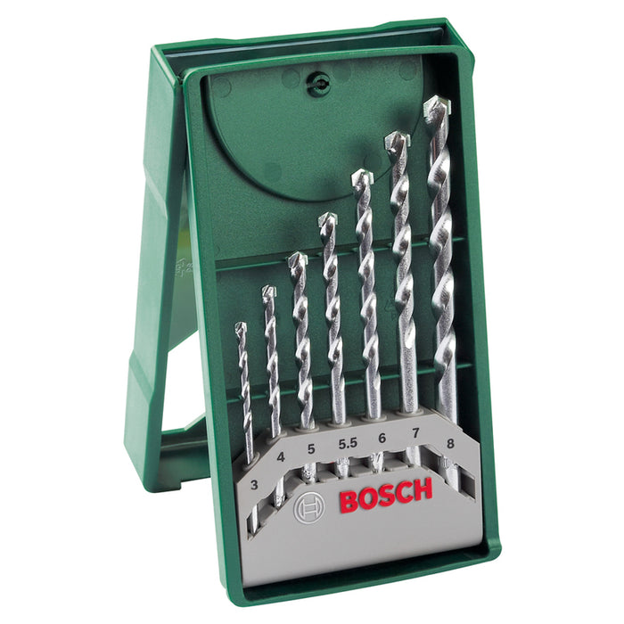 BOSCH CONCRETE DRILL SET 7 PIECES