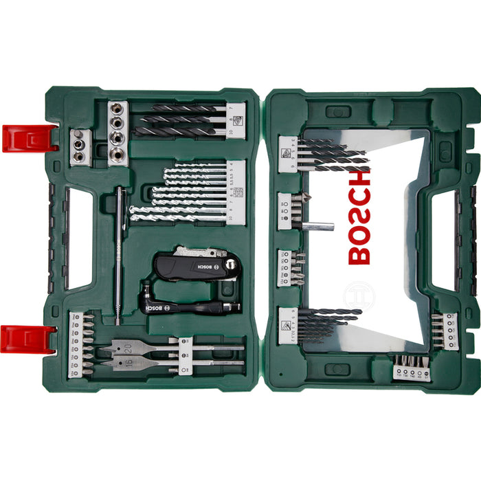 DRILL AND BIT SET BOSCH V-LINE 68 PIECES