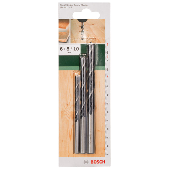 BOSCH WOOD DRILL SET 3 PIECES