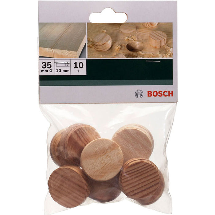 WOODEN PLUG 10 PCS. BOSCH