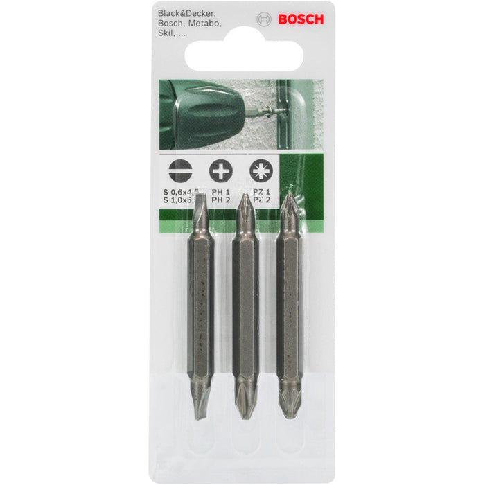 SET OF BOSCH S/PH/PZ DOUBLE SIDED BITS