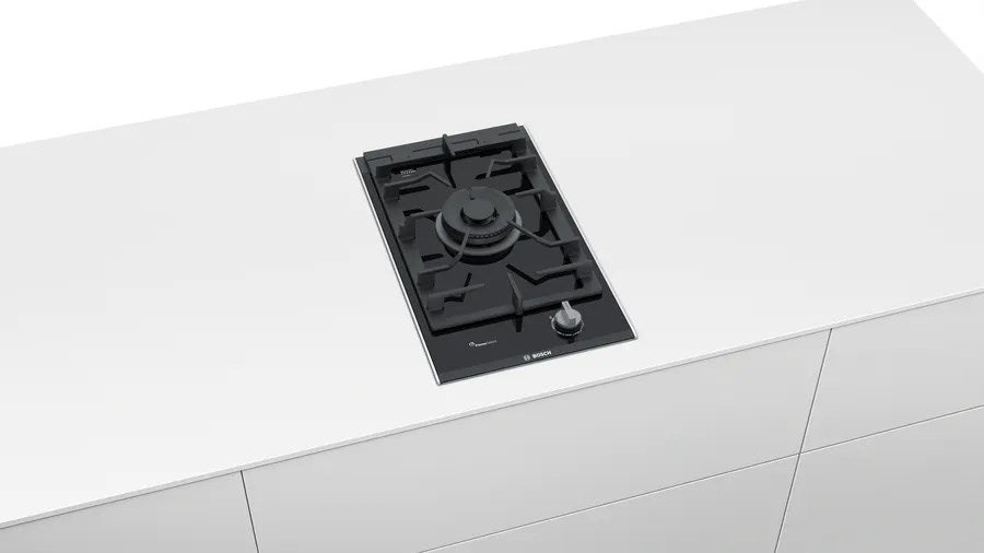 Bosch Serie 8 PRA3A6B70 hob Black Built-in 30 cm Gas 1 zone(s)