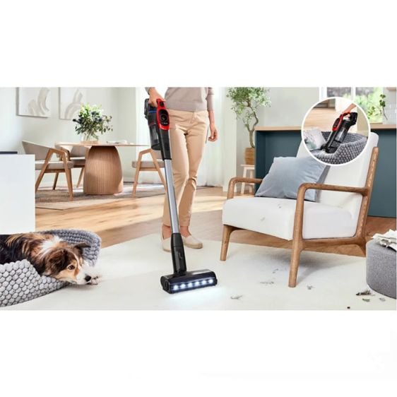 Battery vacuum cleaner BOSCH Unlimited 9 ProAnimal BBS931PET Red