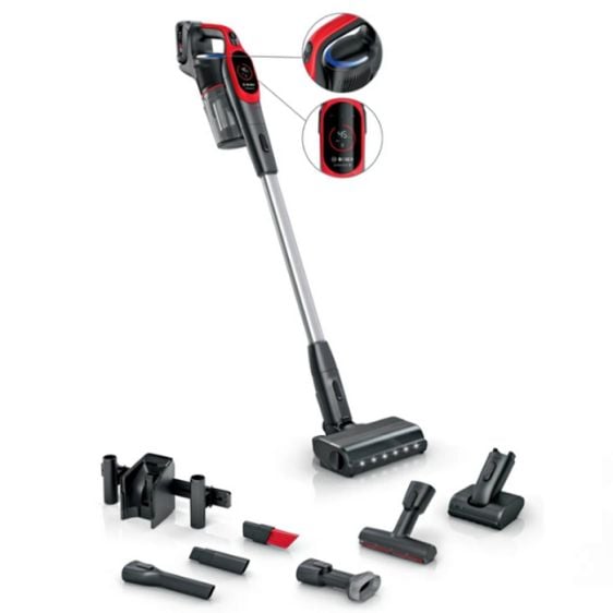 Battery vacuum cleaner BOSCH Unlimited 9 ProAnimal BBS931PET Red