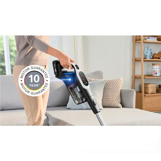 Vacuum cleaner with battery BOSCH BCS931WBA Unlimited 9 White