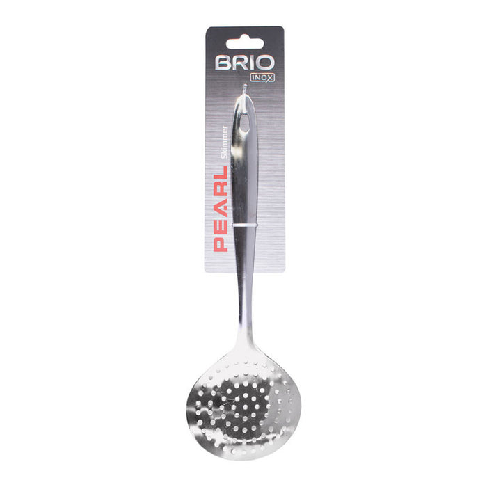 GRATE SPOON 33CM BRIO INOX PEARL