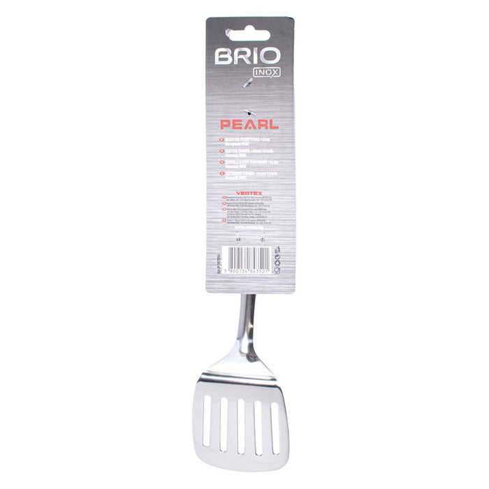 GRID SPATULA 33 CM BRIO INOX PEARL