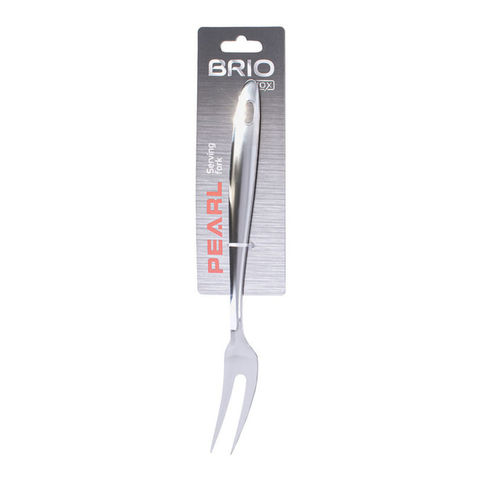 SERVING FORK 33 CM BRIO INOX PEARL