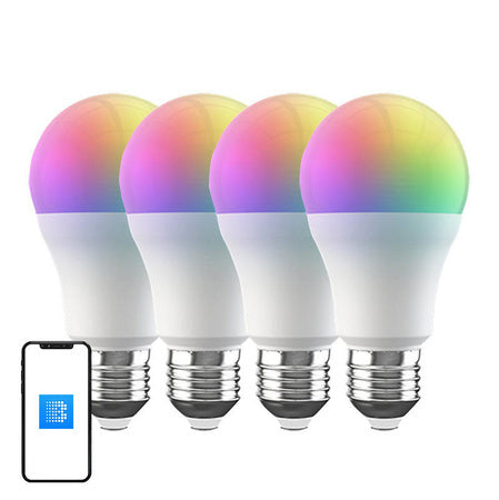 Smart BLU LED RGB Broadlink LB4E27 bulb (4-pack)