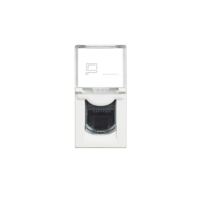 SOCKET RJ45 UTP CAT 6 1 MODULAR CLASSIA LEGRAND - WHITE