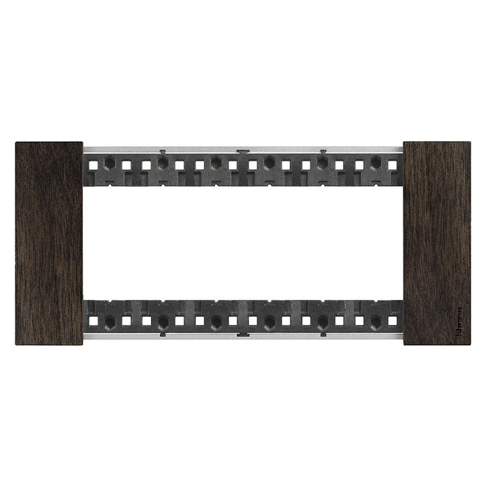 SIX-MODULE FRAME LN KA4806LG LIVING NOW BITICINO - WALNUT