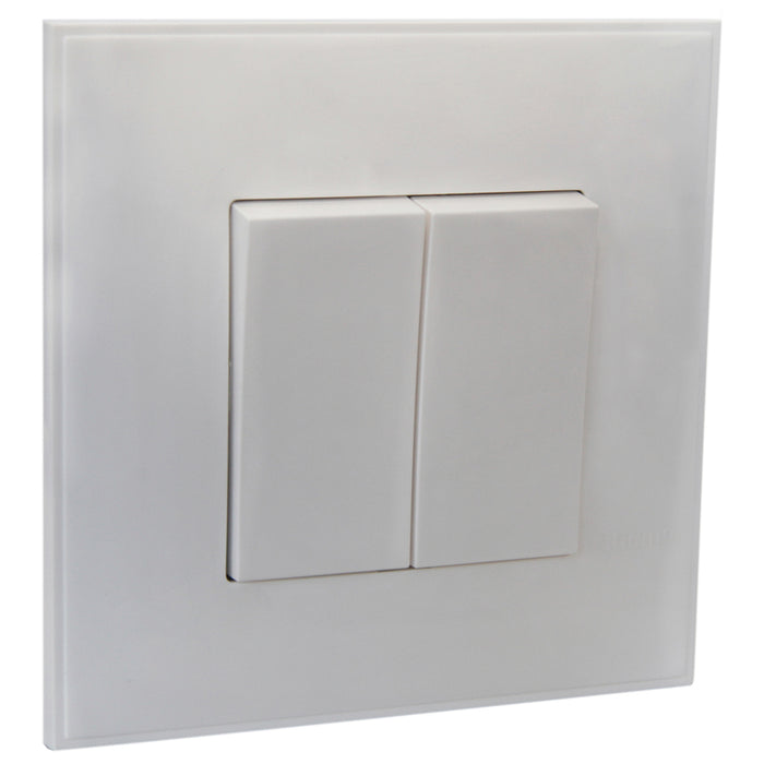 SERIAL KEY WITH FRAME WHITE BTICINO CLASSIA