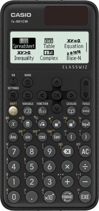 CASIO FX-991CW CALCULATOR SCIENTIFIC BOX. Black.