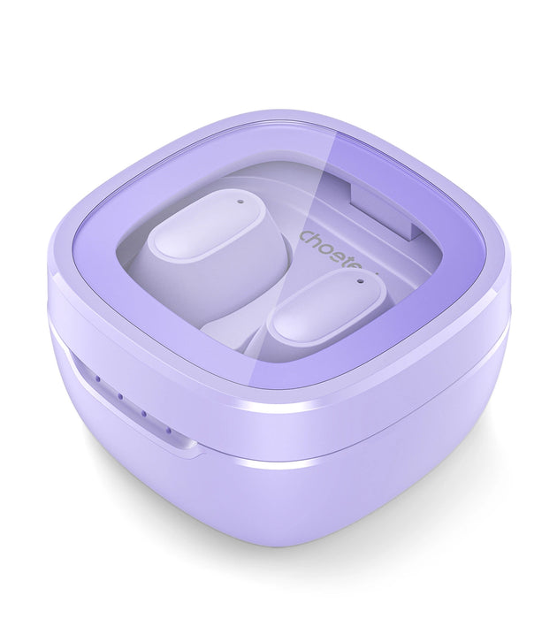 Choetech MEMS wireless TWS Bluetooth 5.3 headphones - purple