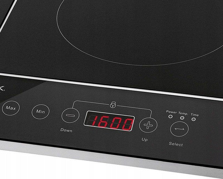 PROFI COOK PC-DKI 1067 induction cooker, 3500W, 2 cooking zones, black