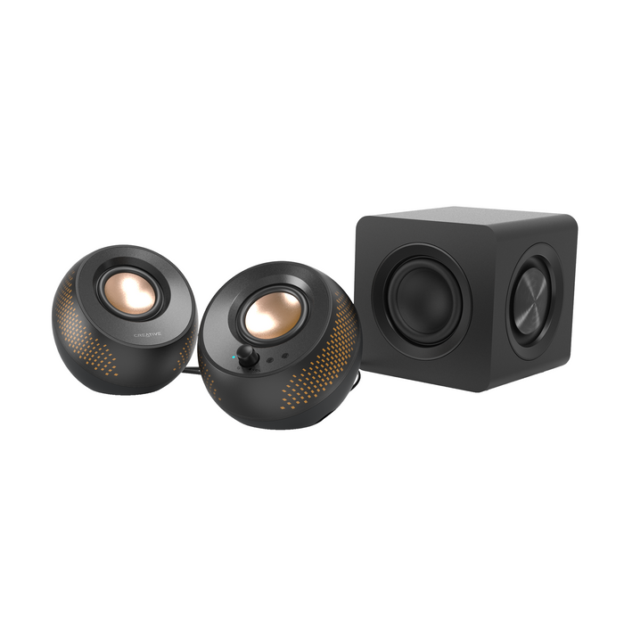 Sound system 2.1 Creative Pebble X Plus, USB-C, Bluetooth, 15W