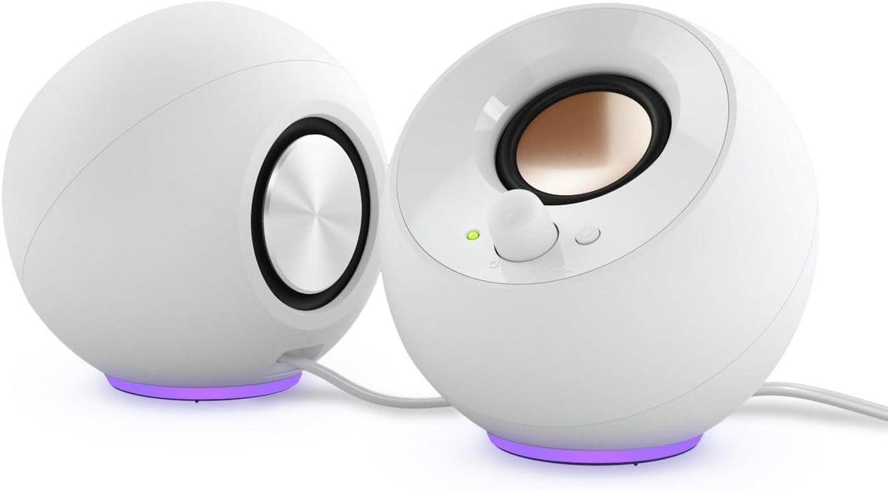 Sound system Creative Pebble SE, 4.4W RMS, jack, USB, white