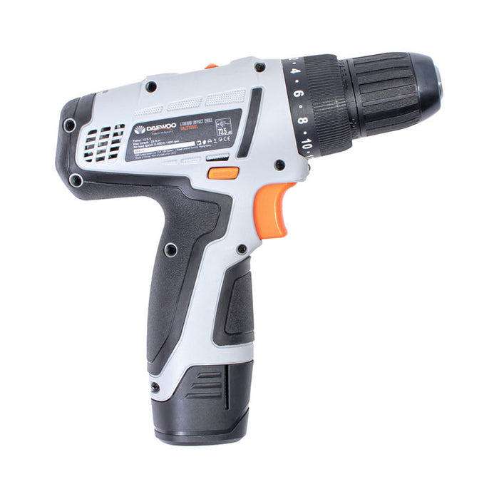 CORDLESS DRILL DAEWOO DALD108QL 10.8 V, 28.00 nm, NUMBER OF BATTERIES 1, 1.30 Ah