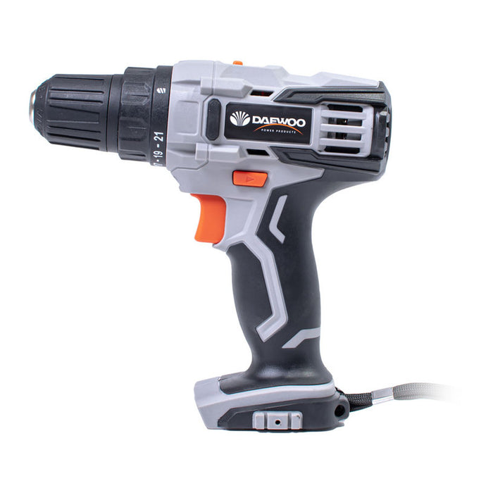 BATTERY DRILL DAEWOO DALD18-P1 20 V, 25.00 nm, WITHOUT BATTERY AND CHARGER