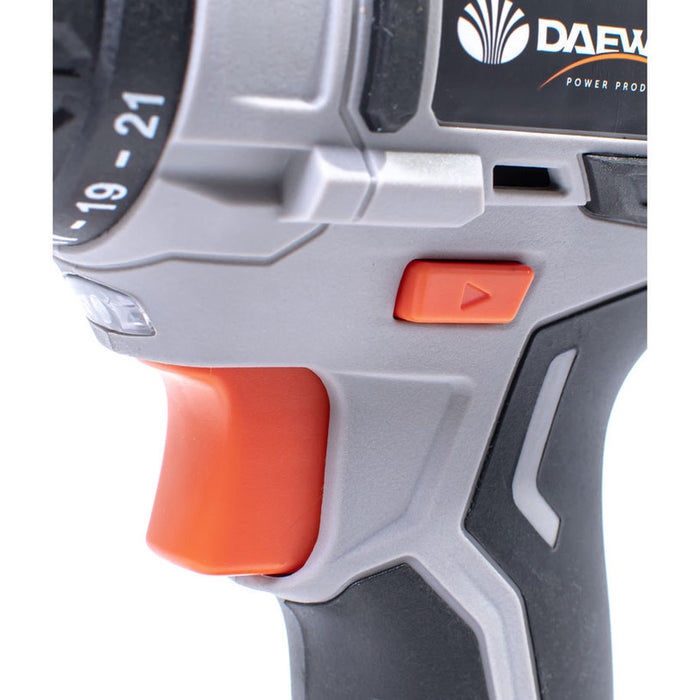 BATTERY DRILL DAEWOO DALD18-P1 20 V, 25.00 nm, WITHOUT BATTERY AND CHARGER