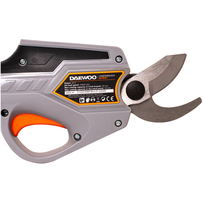 BATTERY VINE SHEAR DAEWOO DALPRS18-1 20 V