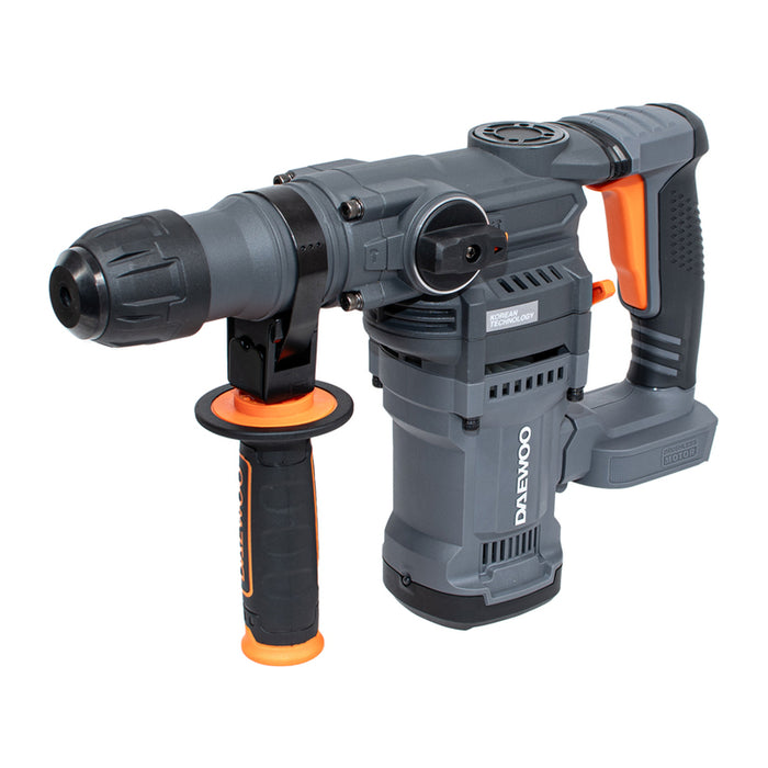 BATTERY BRUSHLESS PERFORATOR DAEWOO DALRHBL20-45 20 V, 4.50 J, WITHOUT BATTERY AND CHARGER, CASE