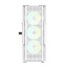Darkflash DK431 computer case (white) + 4 fans