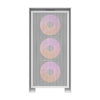 Darkflash DRX70 MESH computer case (white) + 4 RGB fans