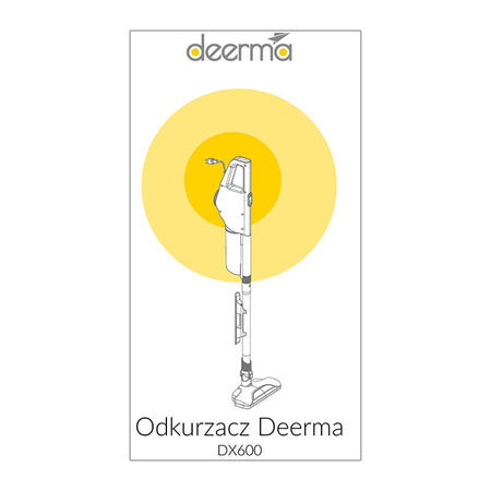 Vacuum cleaner Deerma DX600 (black)